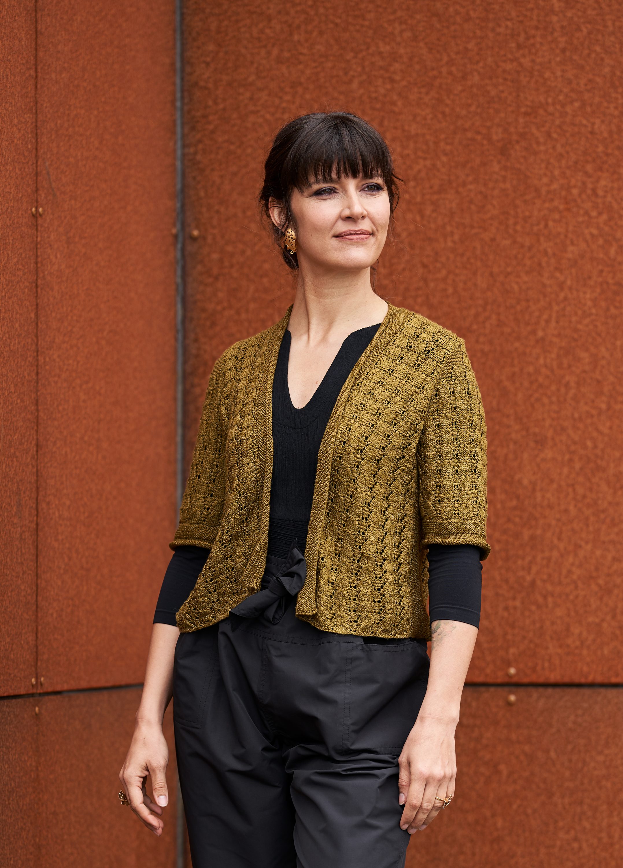 Adoe Lace Jacket Sizes XS-2XL PDF Knitting Pattern